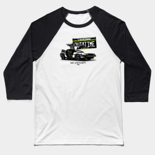 Back To The Future Delorean Baseball T-Shirt